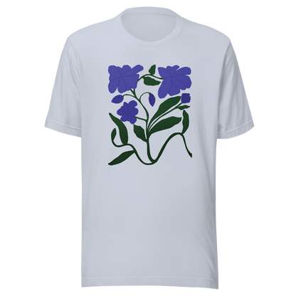 Retro Wildblumen Unisex T-Shirt