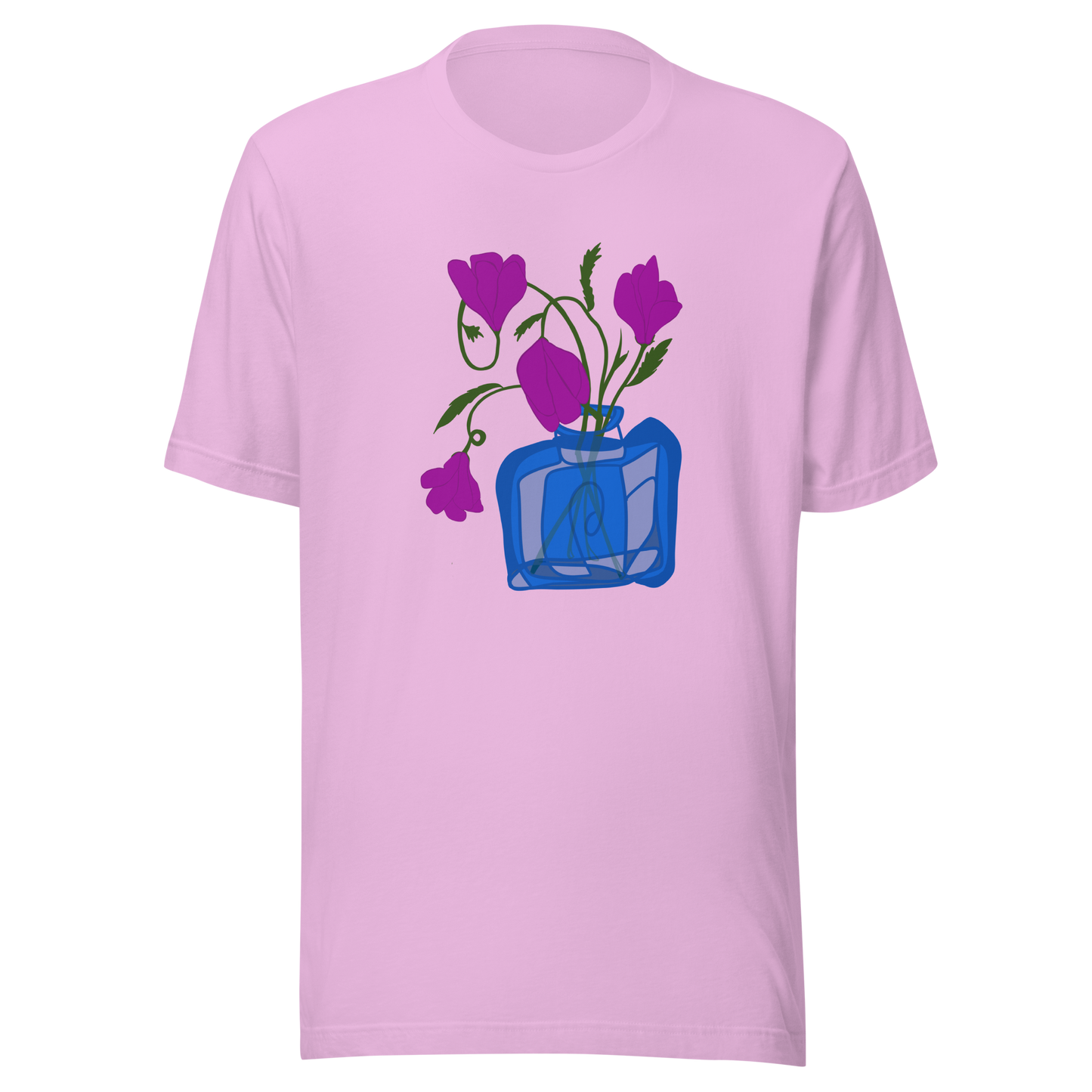 Retro Glockenblumen Unisex T-Shirt