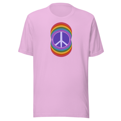 Regenbogen Frieden Unisex T-shirt