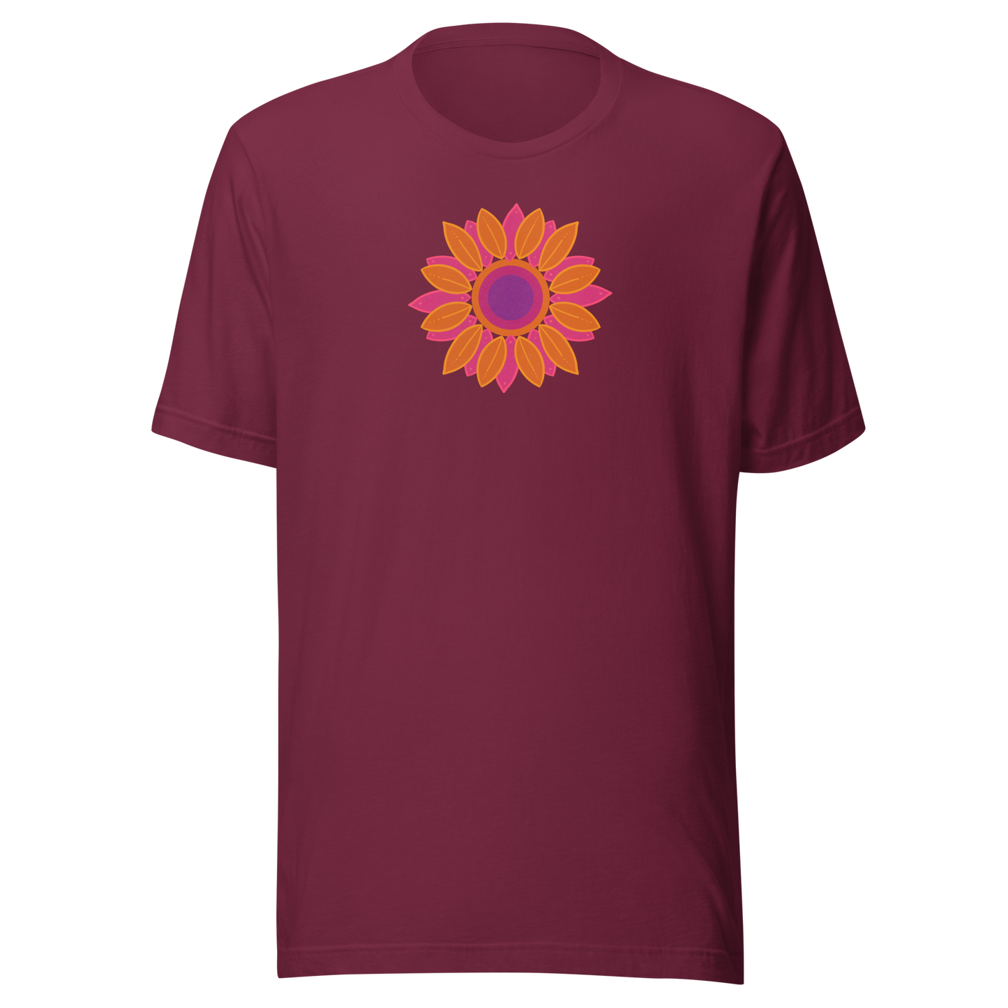 Retro Sun Daisy Unisex t-shirt