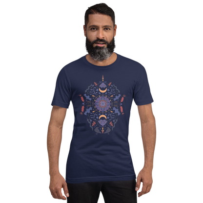 Witchy Folk Art Unisex T-shirt