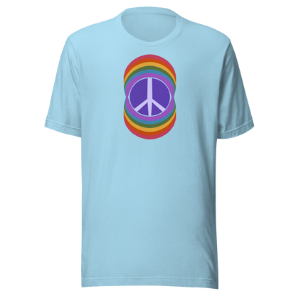 Regenbogen Frieden Unisex T-shirt