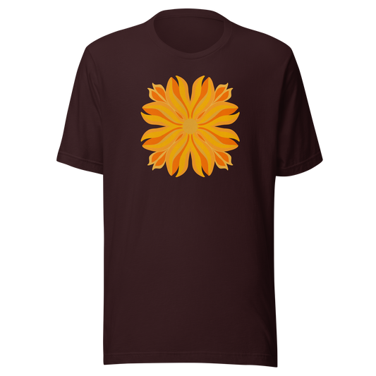Retro Sunburst Unisex T-shirt