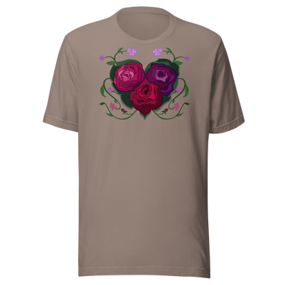 Rosenherz Unisex T-Shirt