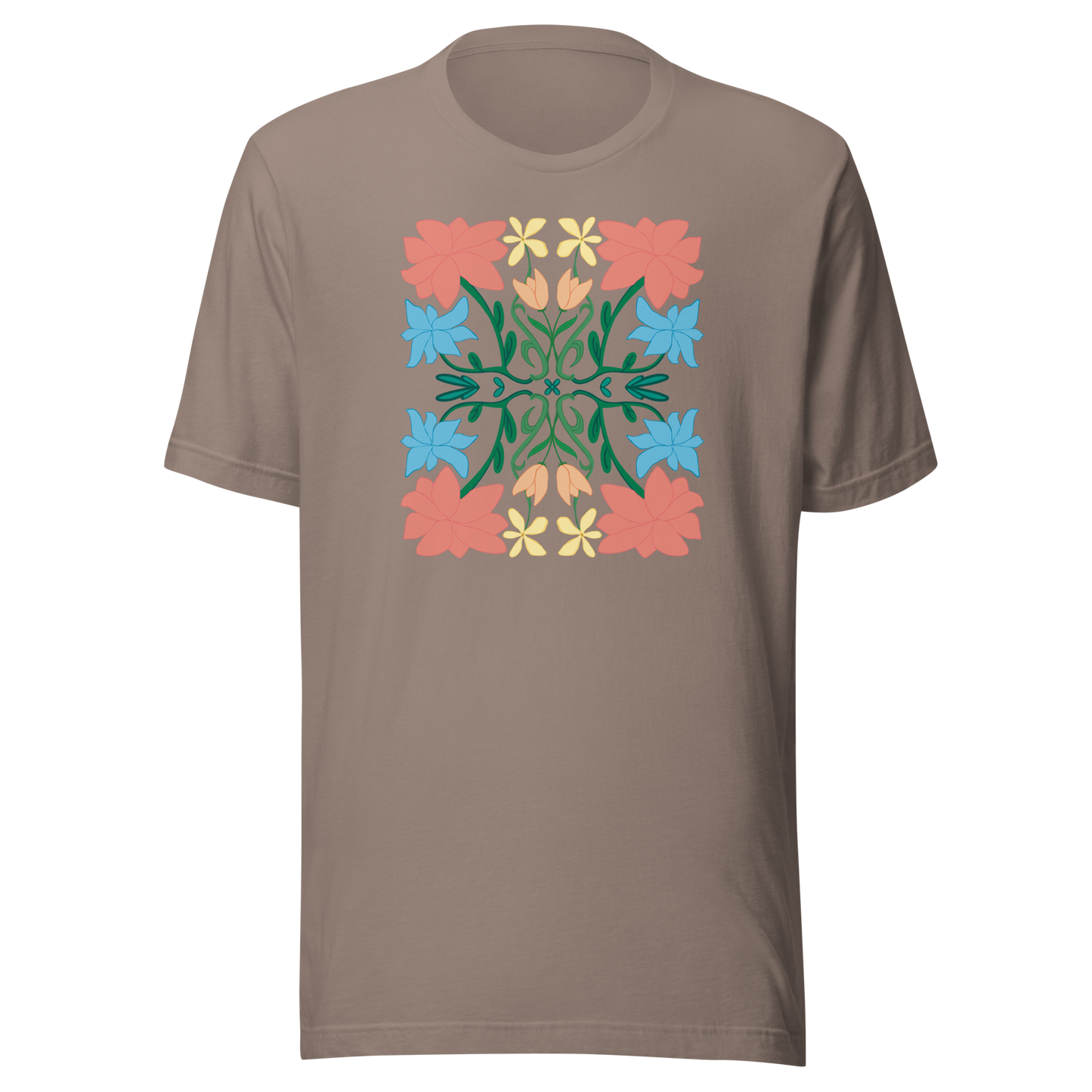 Retro Blumenstrauß Unisex T-Shirt