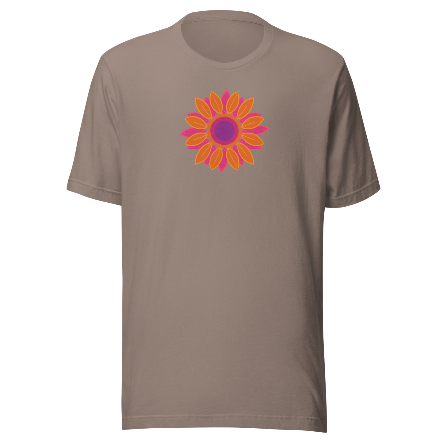 Retro Sonne Daisy Unisex T-shirt