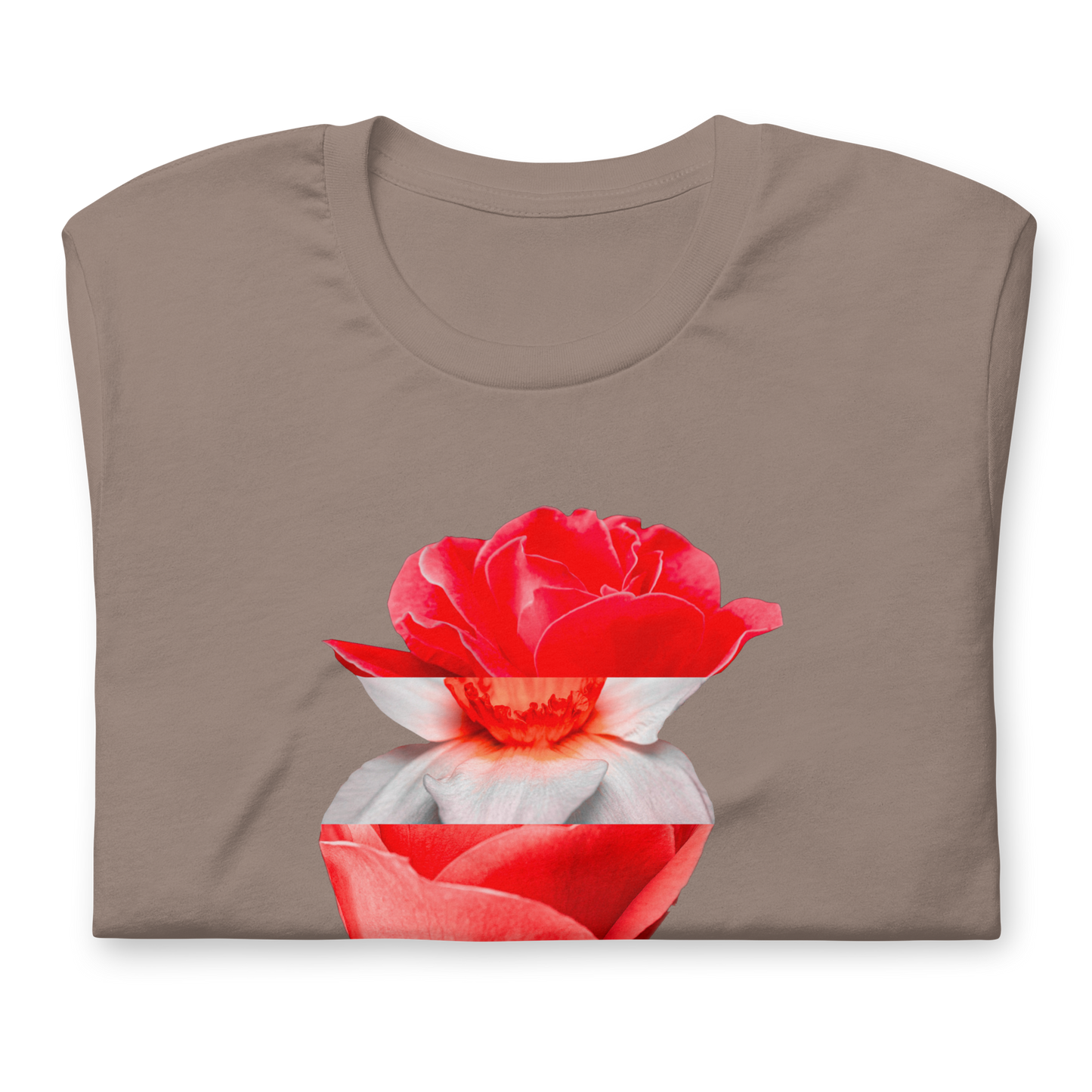 Mutant Flowers - Rose + Daffodil Unisex T-shirt