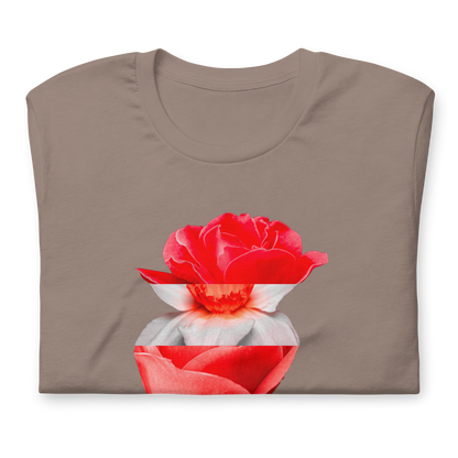 Mutant Flowers - Rose + Daffodil Unisex T-shirt