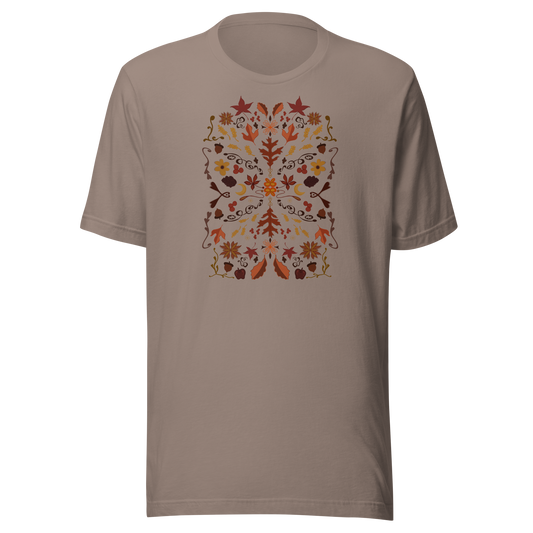 Autumn Folk Art T-shirt