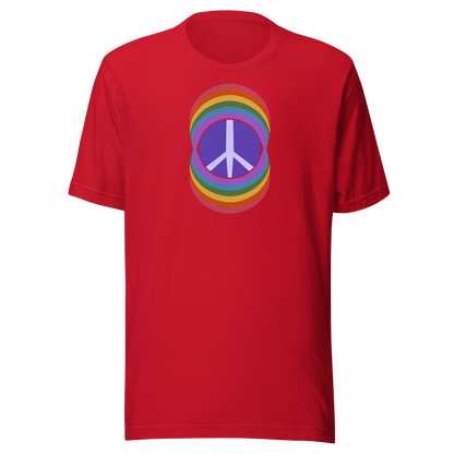 Regenbogen Frieden Unisex T-shirt