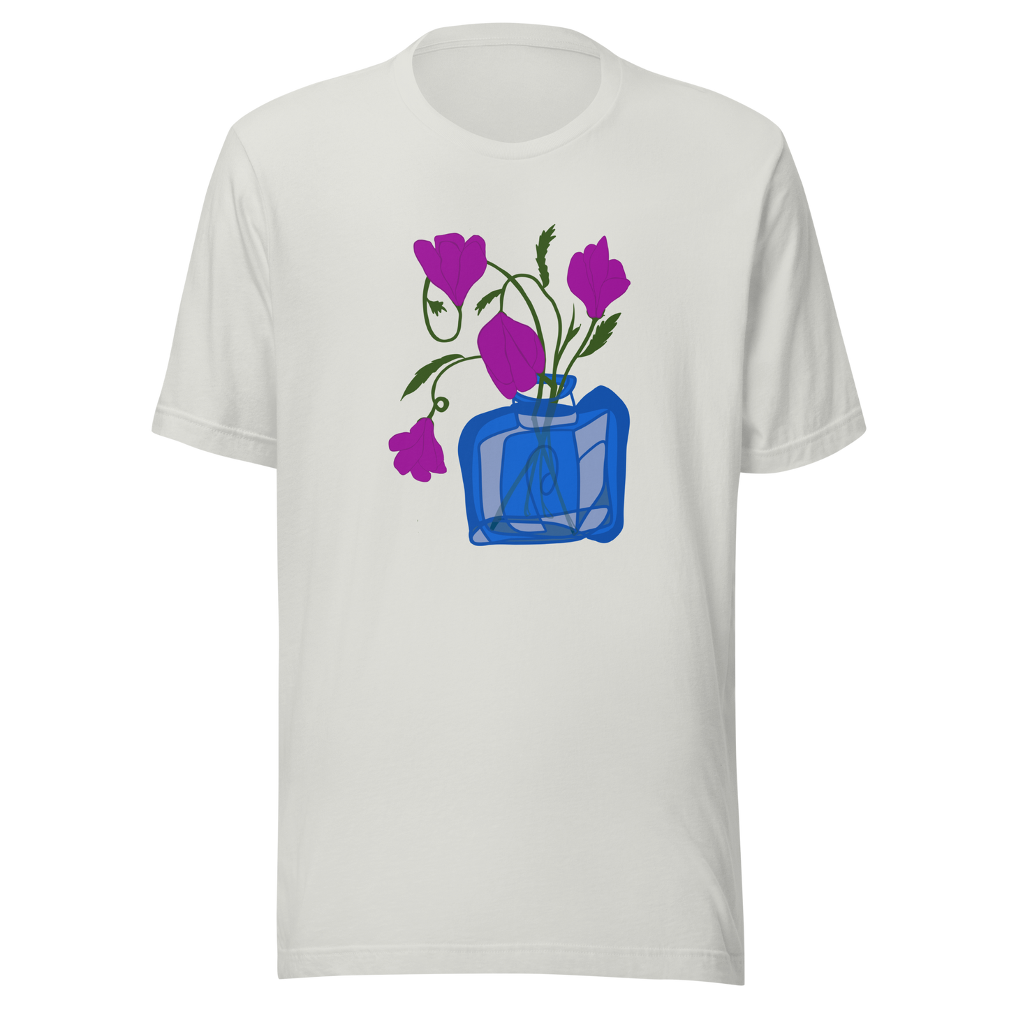 Retro Bell Flowers Unisex T-shirt