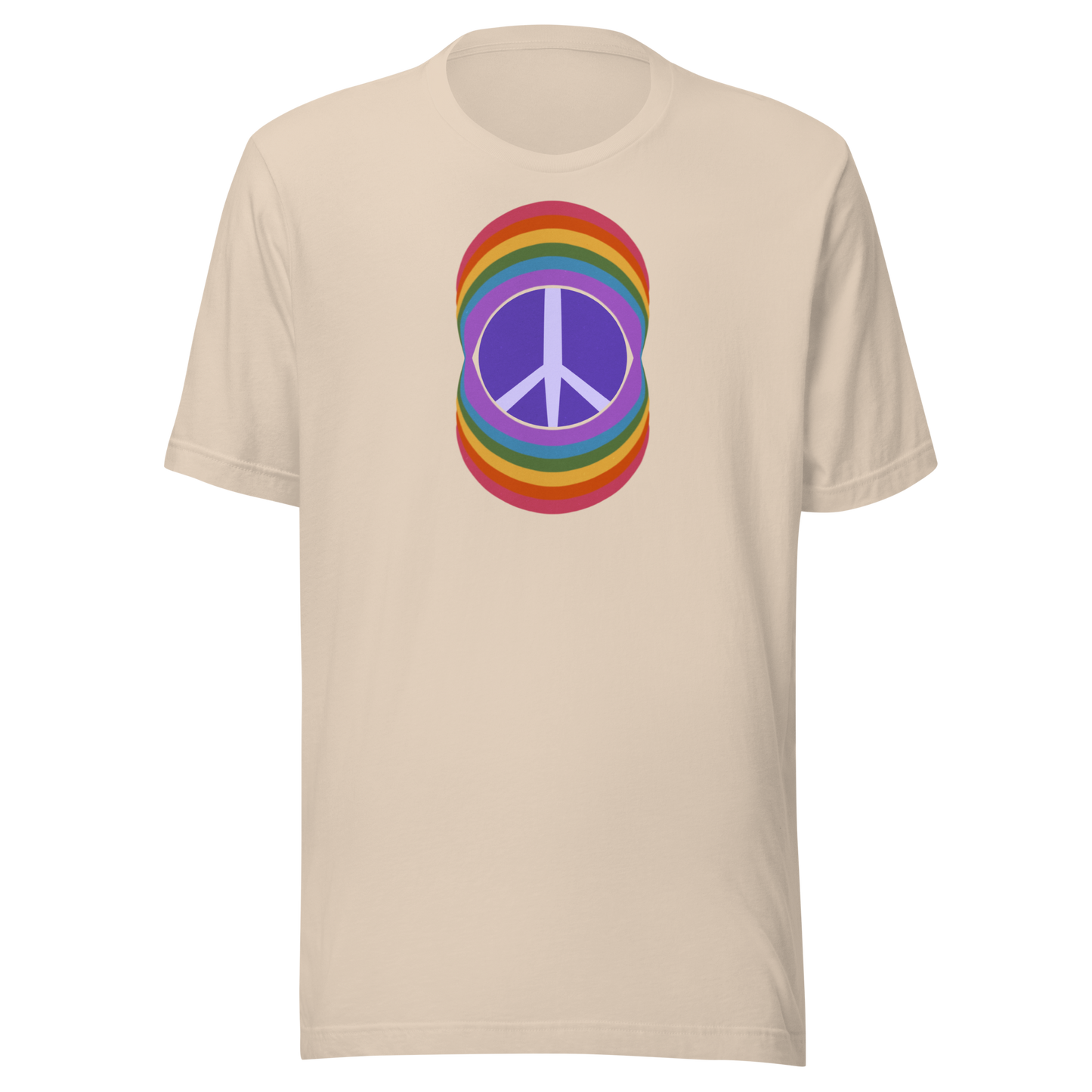 Rainbow Peace Unisex T-shirt