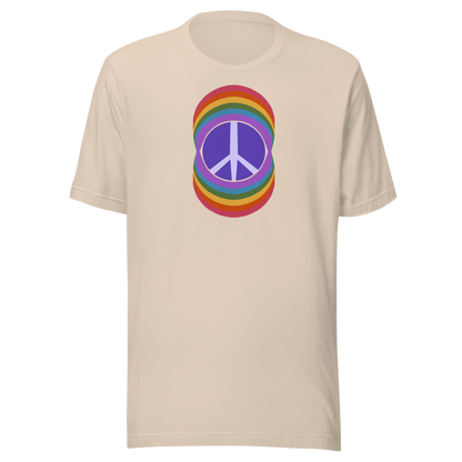 Rainbow Peace Unisex T-shirt