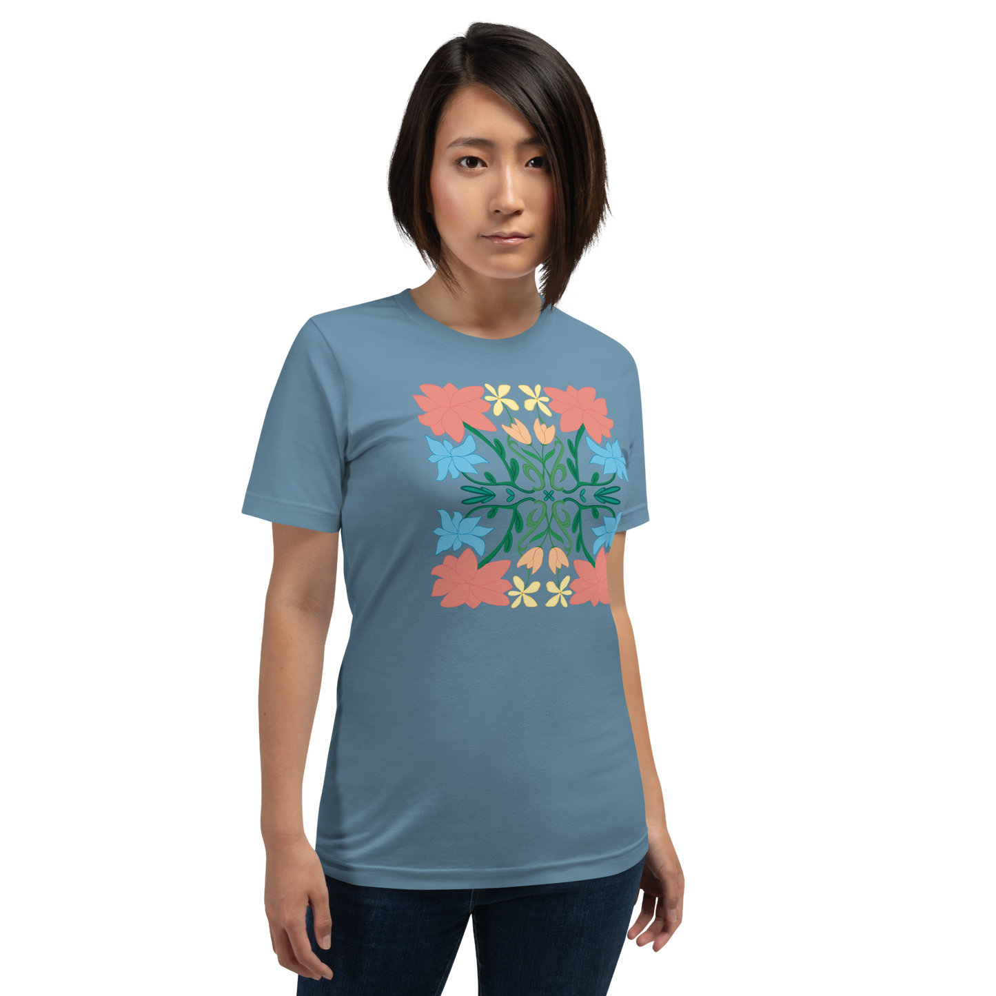 Retro Bouquet Unisex T-shirt