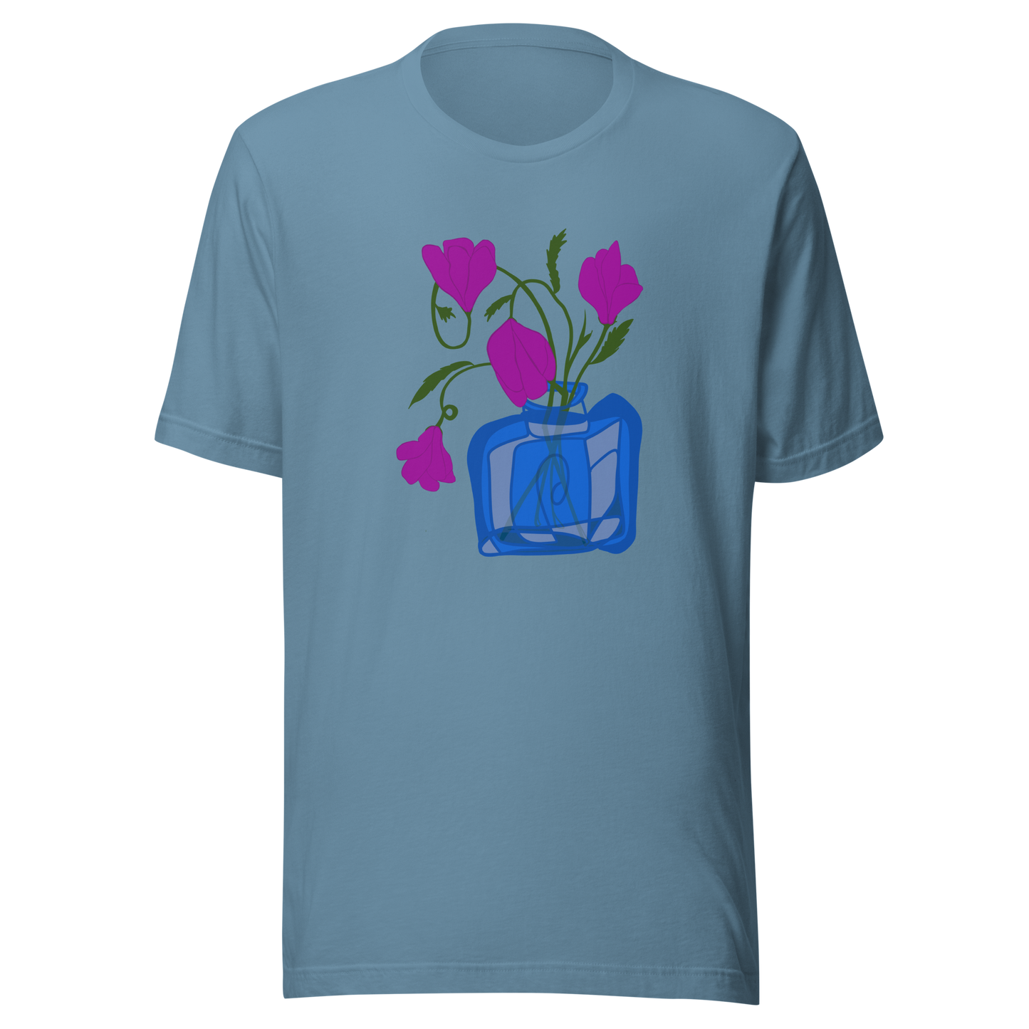 Retro Glockenblumen Unisex T-Shirt