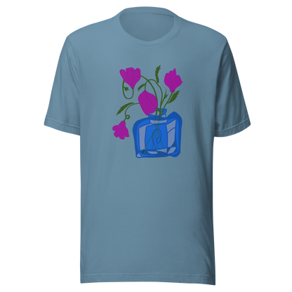 Retro Glockenblumen Unisex T-Shirt