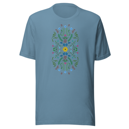 Sunflower Folk Art Unisex T-shirt