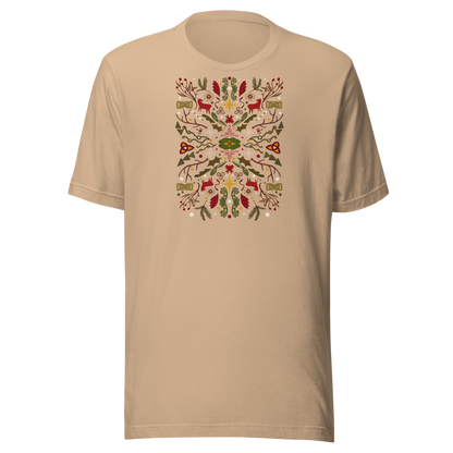 Celtic Christmas Folk Art t-shirt