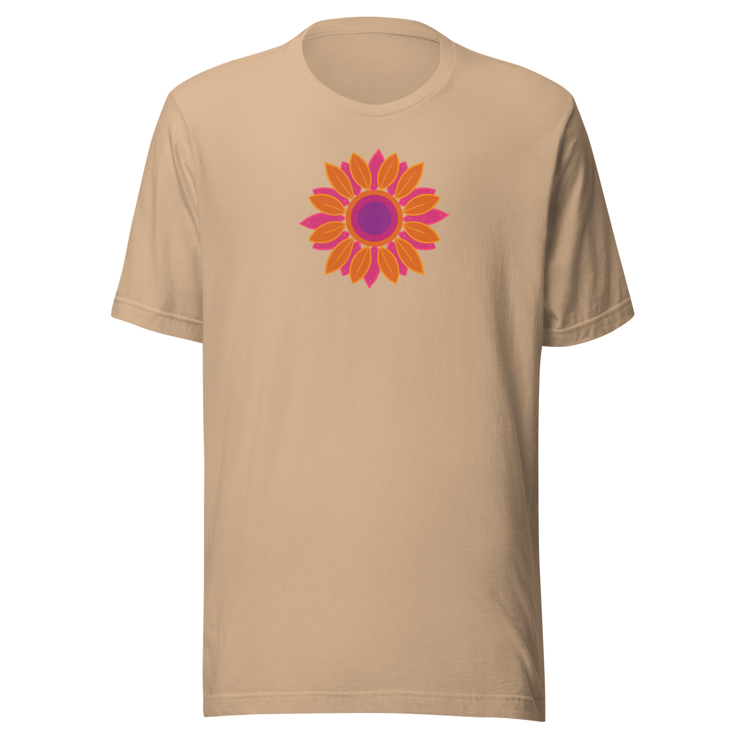 Retro Sun Daisy Unisex t-shirt