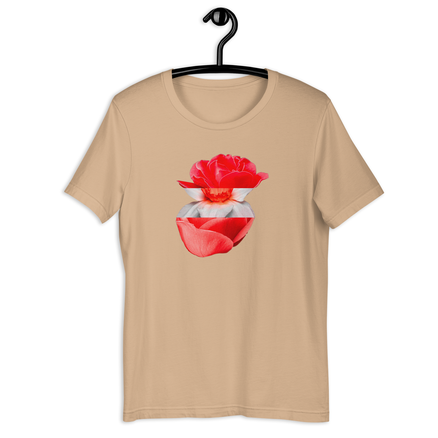 Mutant Flowers - Rose + Daffodil Unisex T-shirt