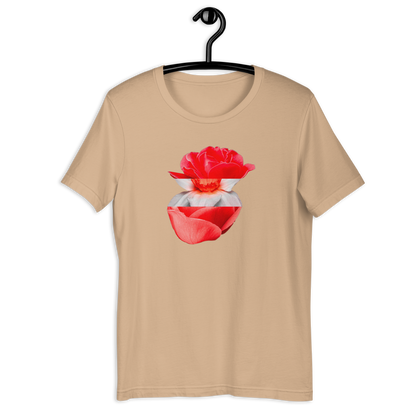 Mutant Flowers - Rose + Daffodil Unisex T-shirt