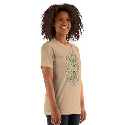 Sunflower Folk Art Unisex T-shirt