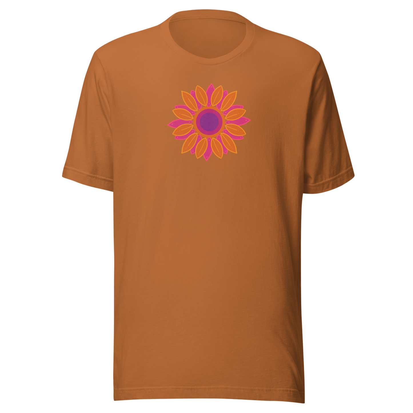 Retro Sun Daisy Unisex t-shirt