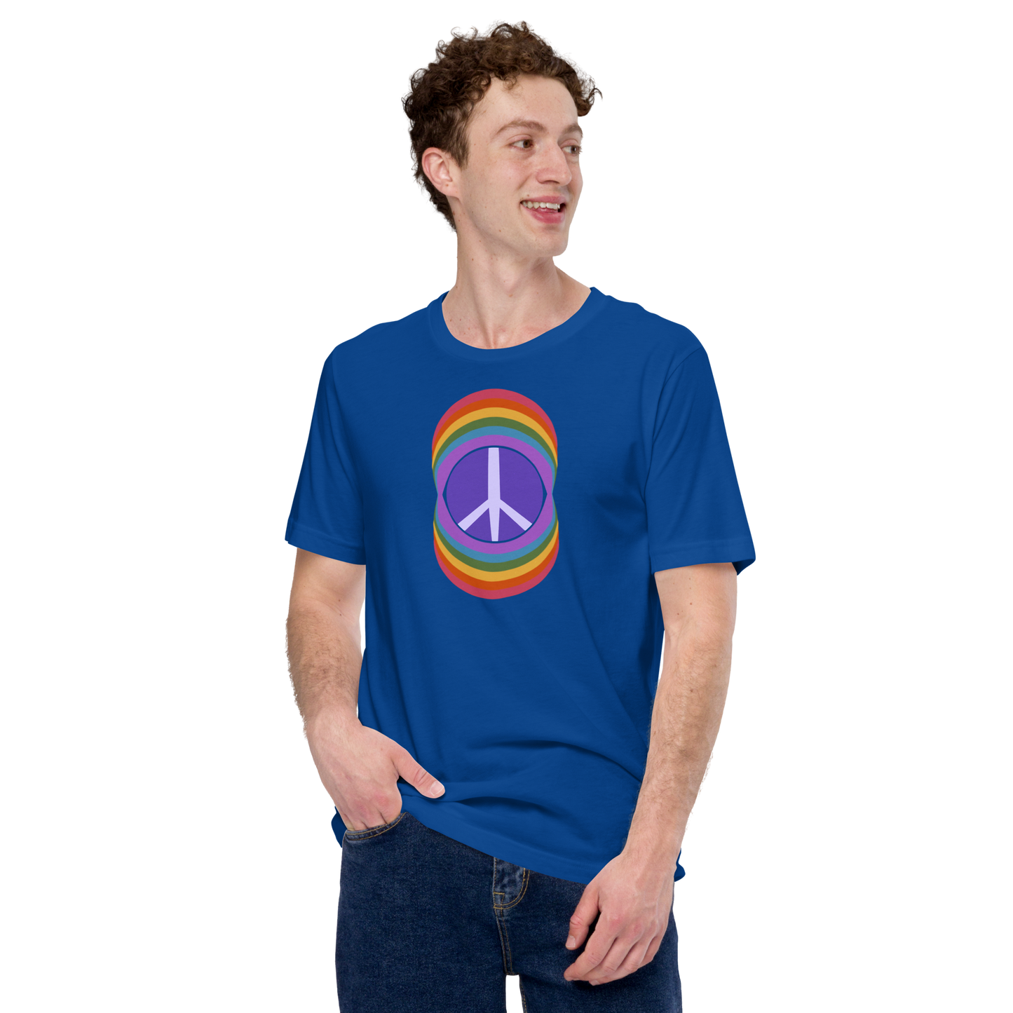 Rainbow Peace Unisex T-shirt