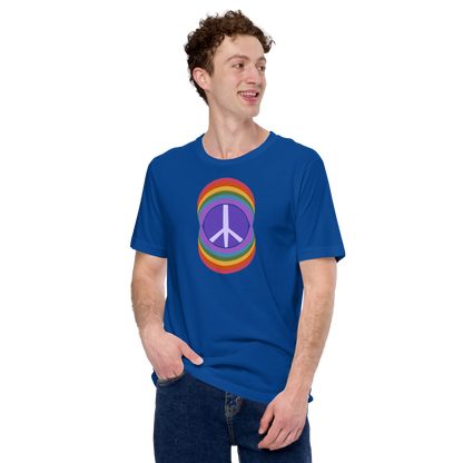 Rainbow Peace Unisex T-shirt