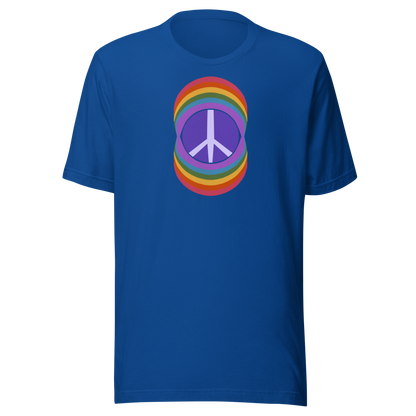 Regenbogen Frieden Unisex T-shirt