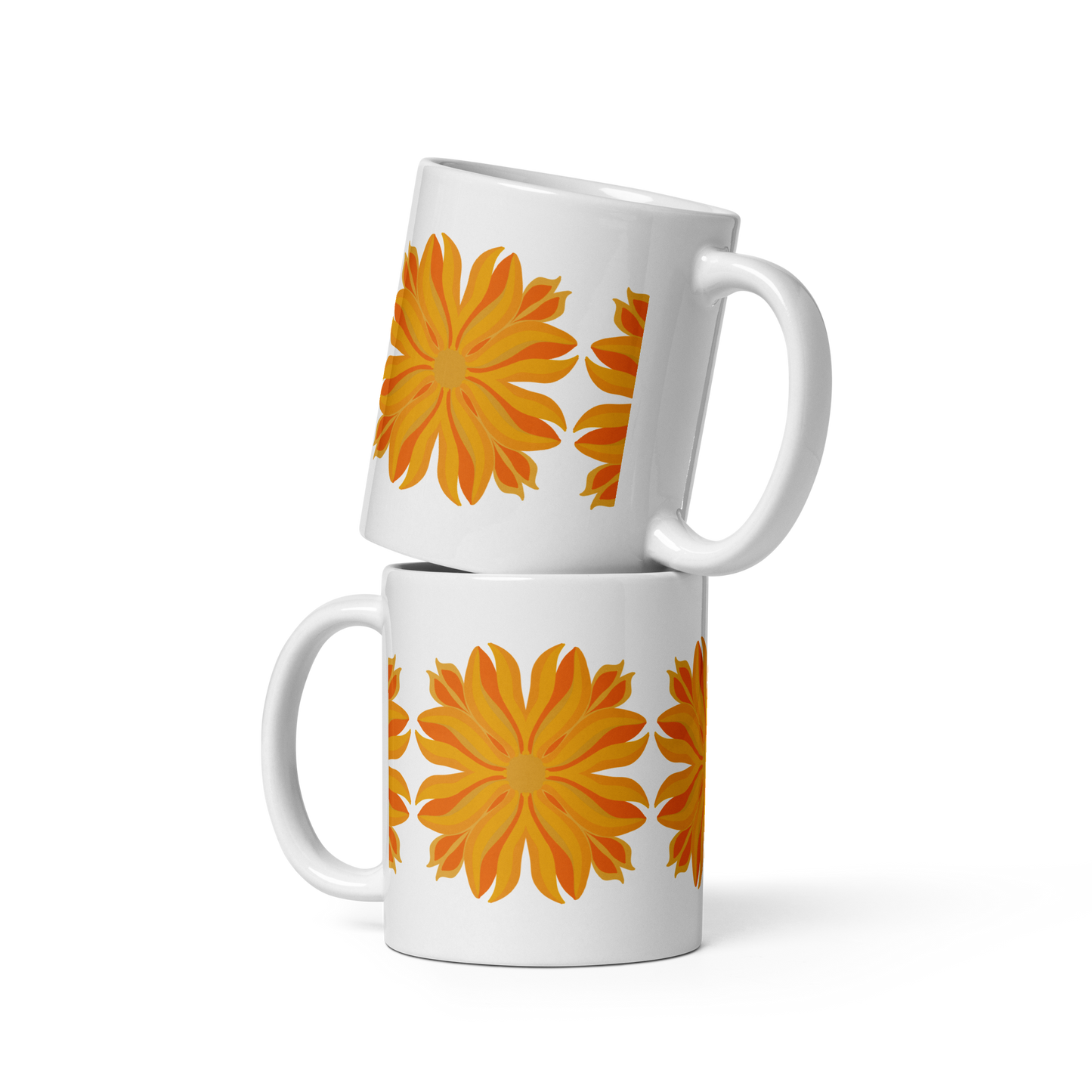 Retro Sunburst Mug