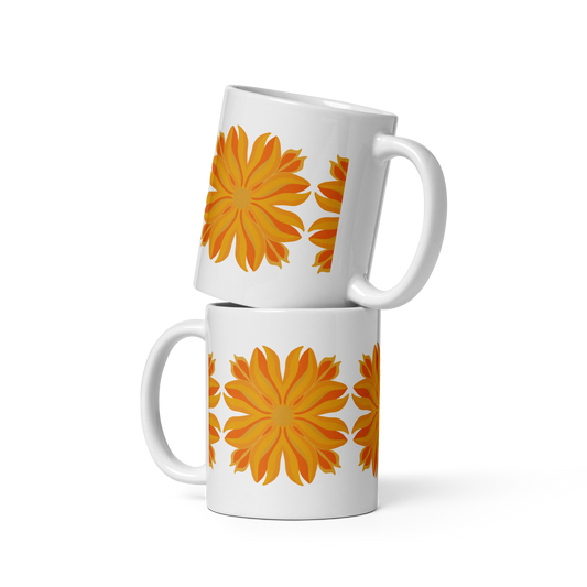 Retro Sunburst Mug