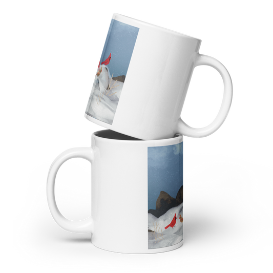 Winter Cardinals Mug