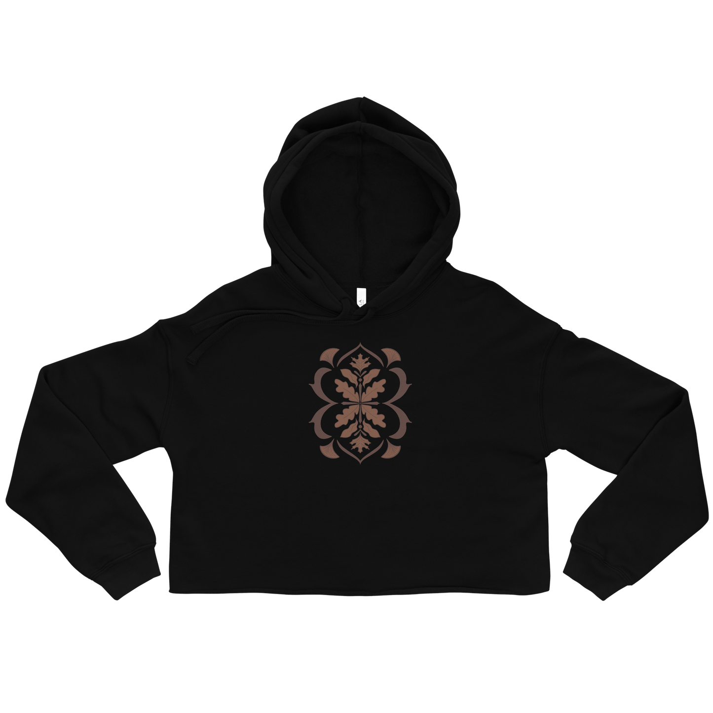 Autumn Filigree Crop Hoodie