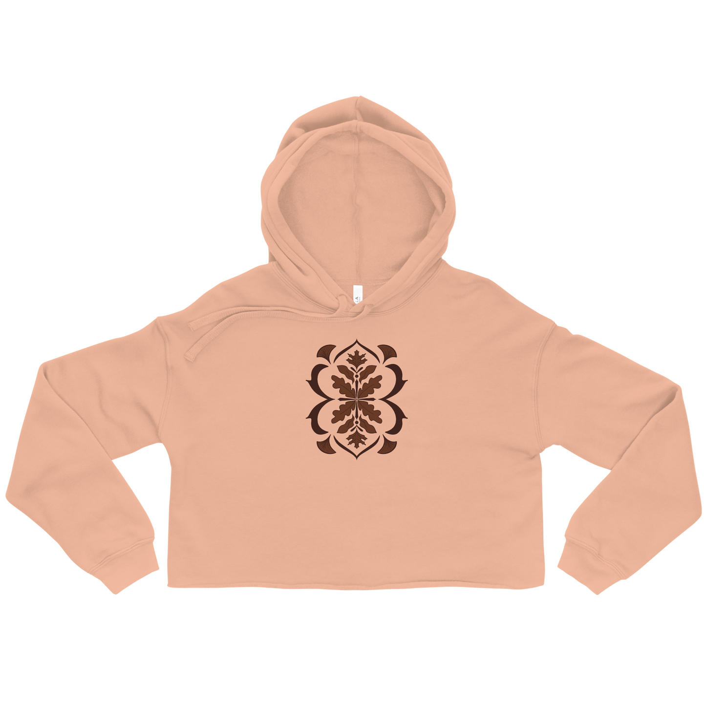 Autumn Filigree Crop Hoodie