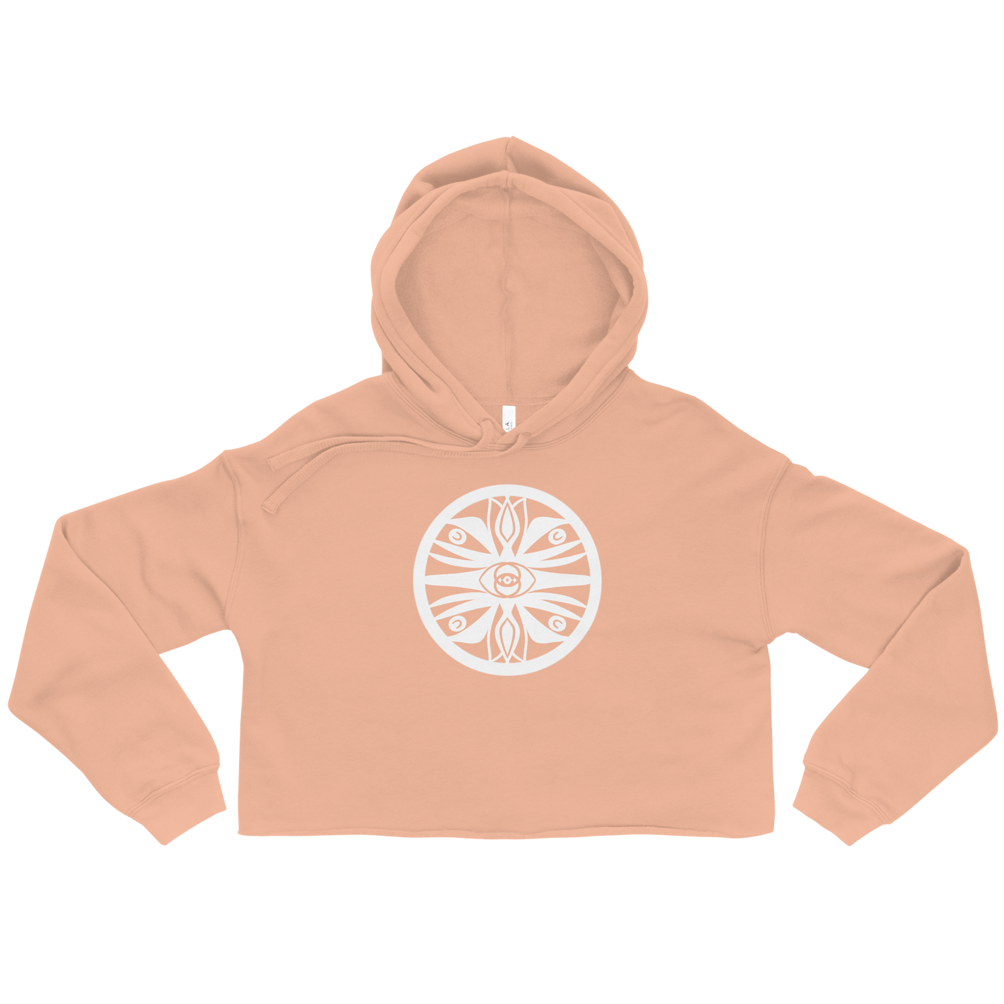 Eye of the Oracle Emblem Crop Hoodie