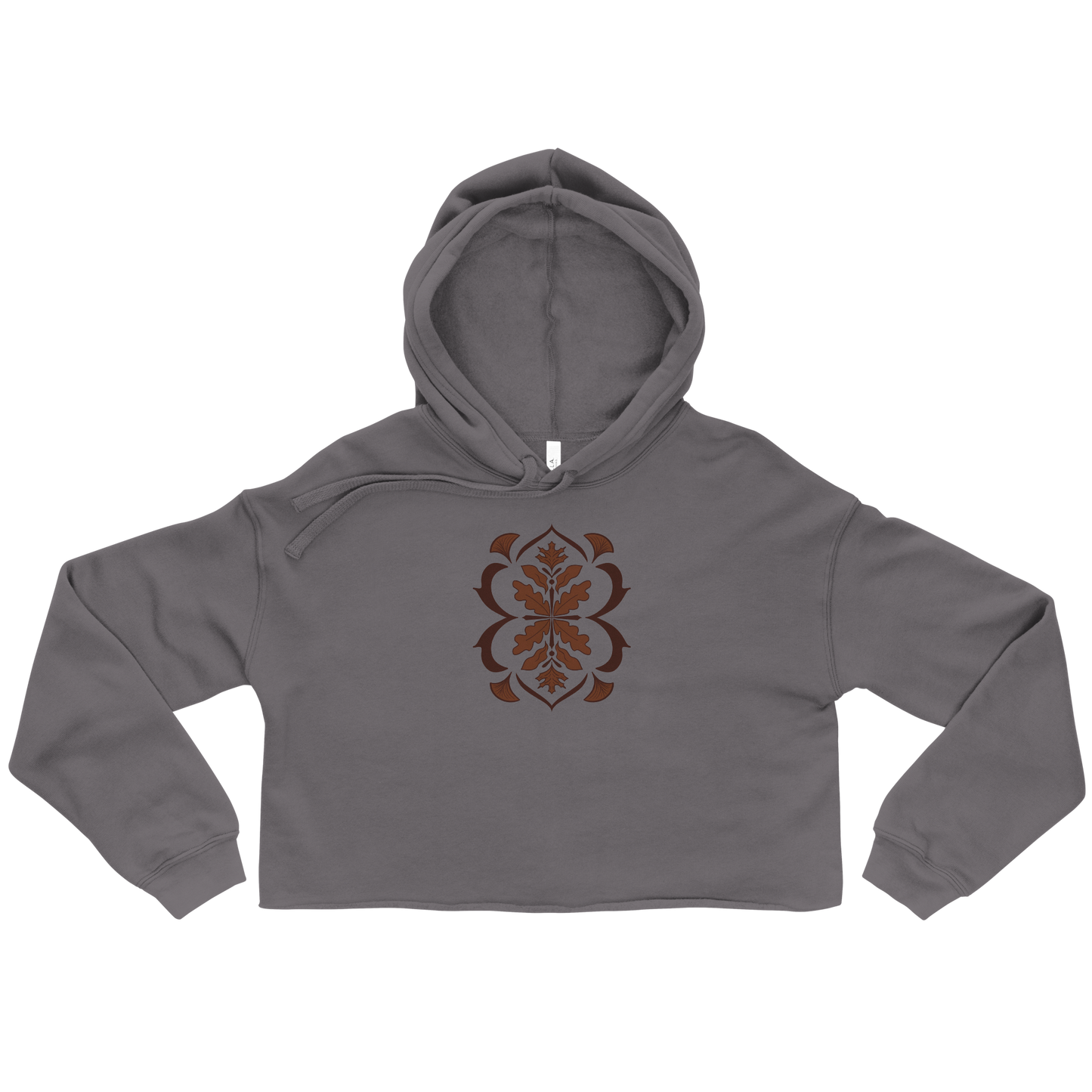 Autumn Filigree Crop Hoodie