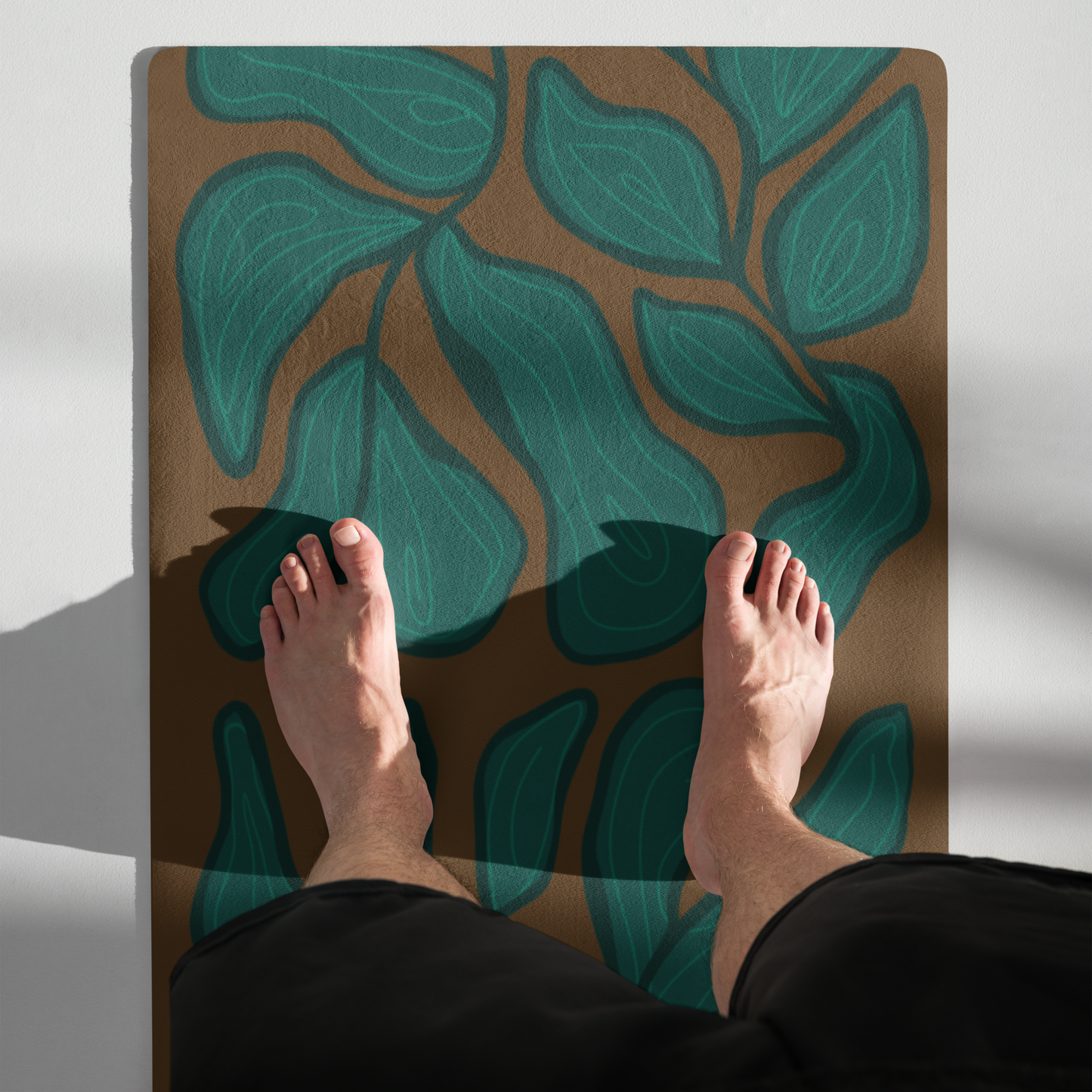 Retro Ivy Yoga Mat