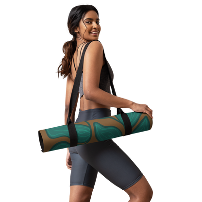 Retro Ivy Yoga Mat