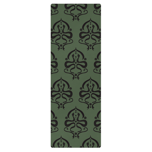 Serpentine Veil Emblem Yoga Mat