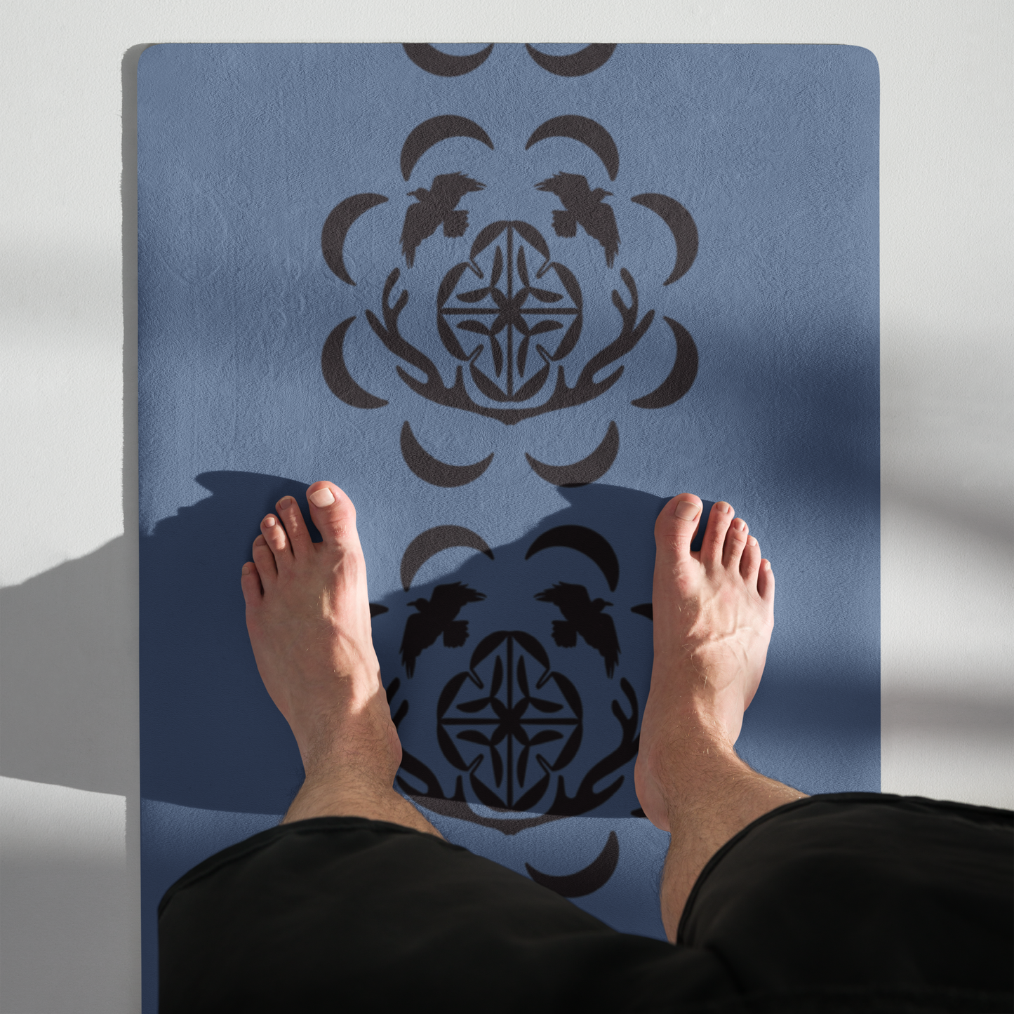 House of Raven Emblem Yoga Mat