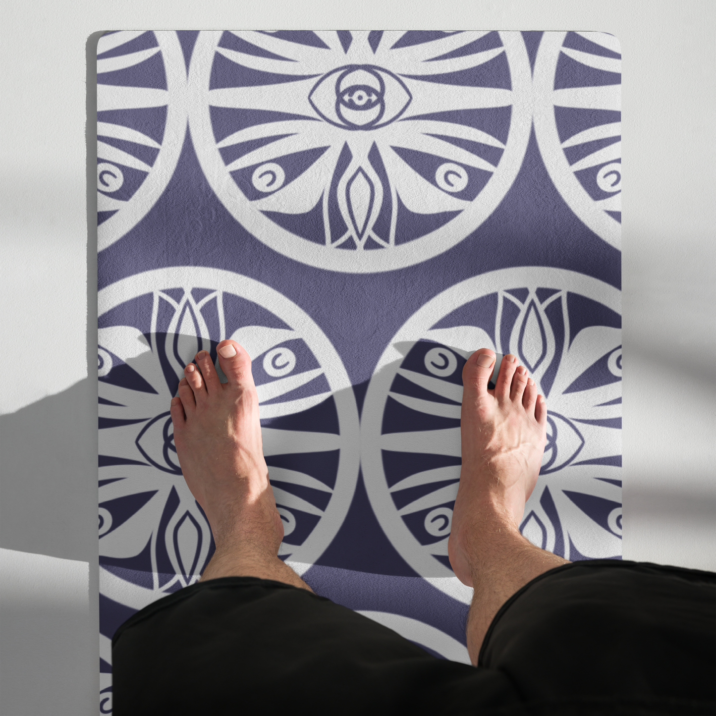 Eye of the Oracle Emblem Yoga Mat