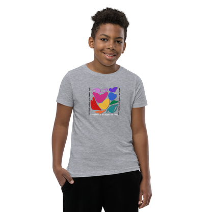 Love Comes in All Shapes and Sizes Youth T-Shirt