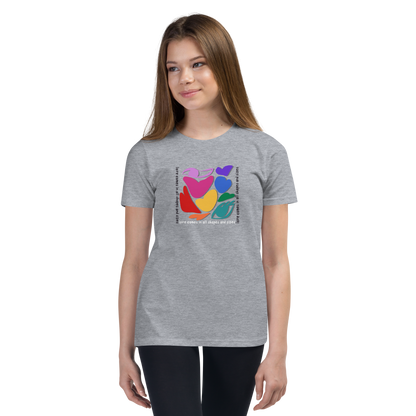 Love Comes in All Shapes and Sizes Youth T-Shirt