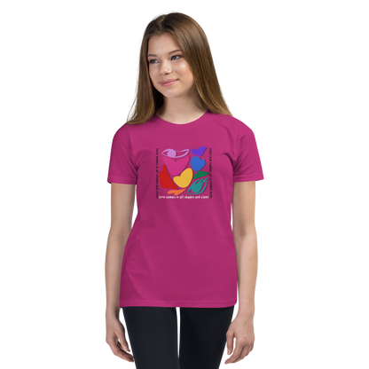 Love Comes in All Shapes and Sizes Youth T-Shirt