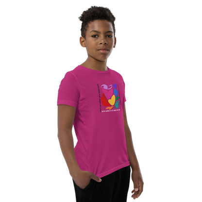 Love Comes in All Shapes and Sizes Youth T-Shirt