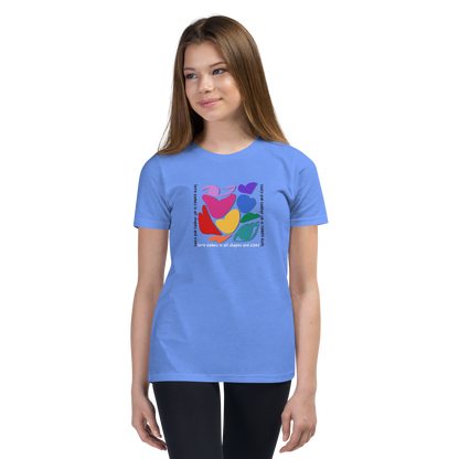 Love Comes in All Shapes and Sizes Youth T-Shirt