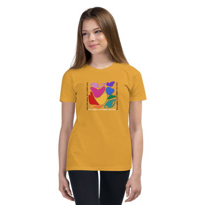 Love Comes in All Shapes and Sizes Youth T-Shirt